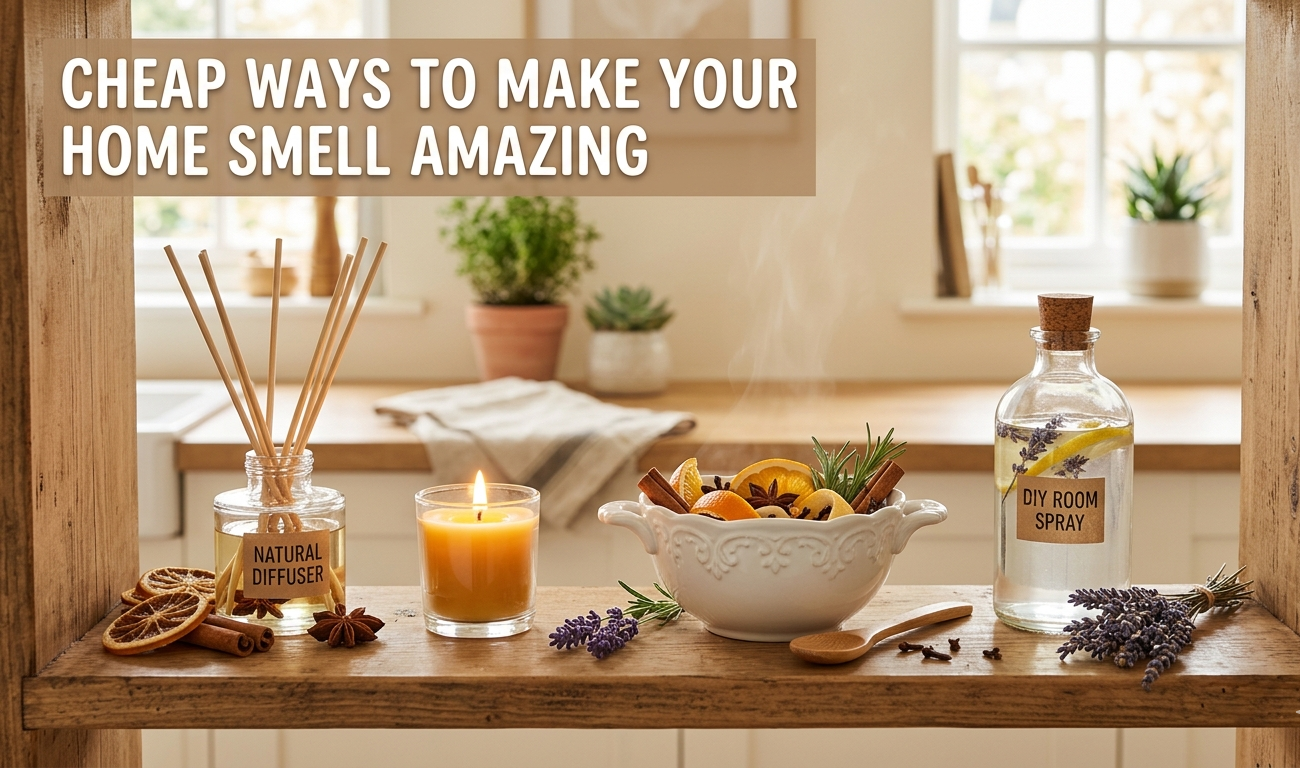 Cheap Ways to Make Your Home Smell Amazing