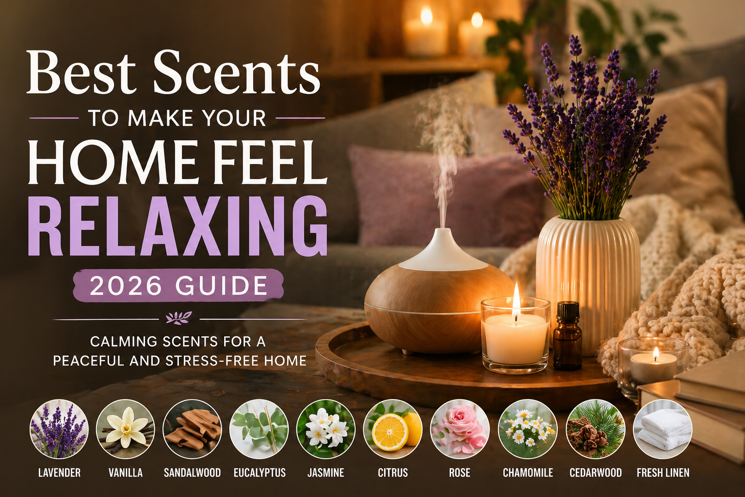 Best Scents to Make Your Home Feel Relaxing (2026 Guide)