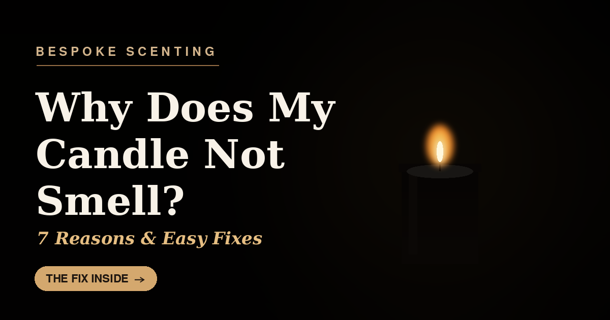 Why Does My Candle Not Smell? 7 Reasons & Easy Fixes